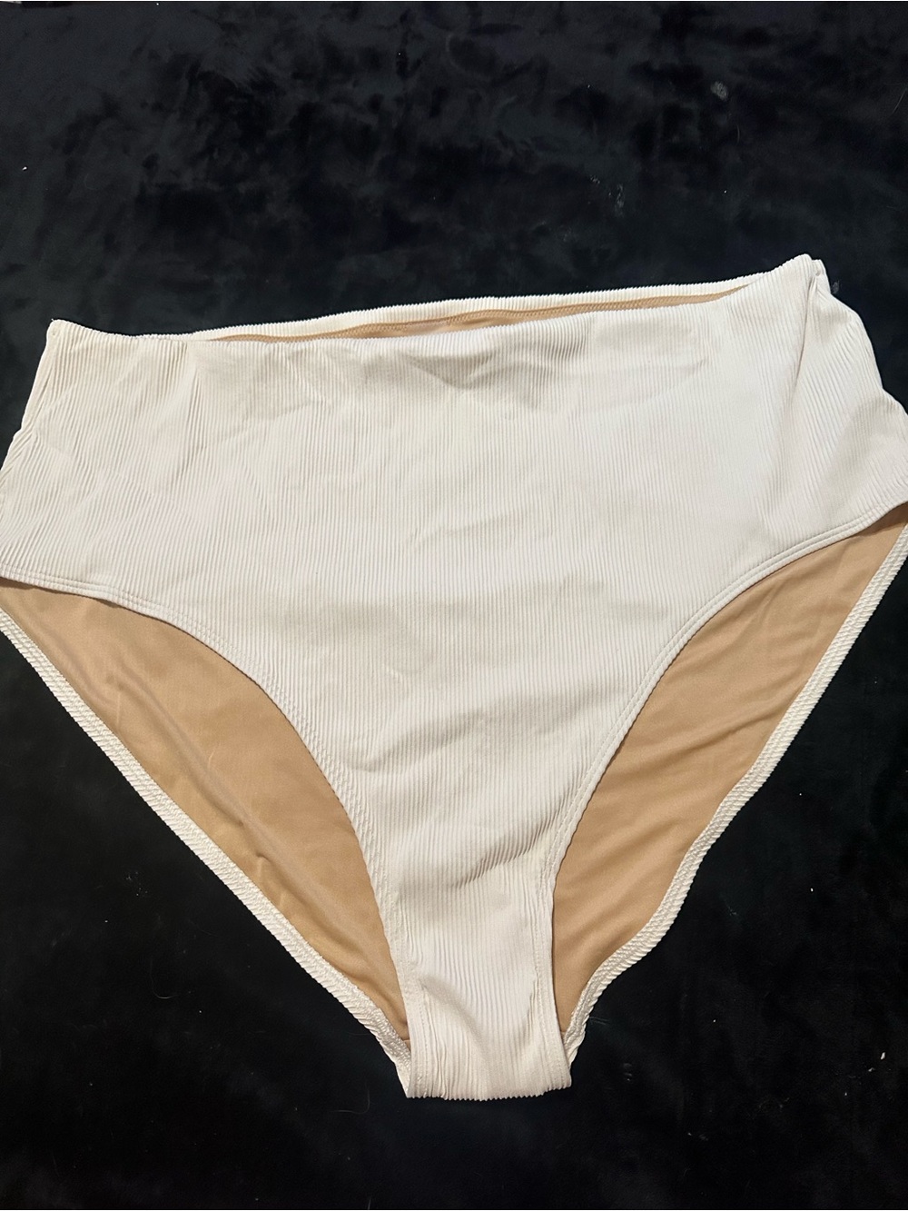 OLD NAVY NEW High-Waist Bikini Bottoms in Beige SIZE 3X